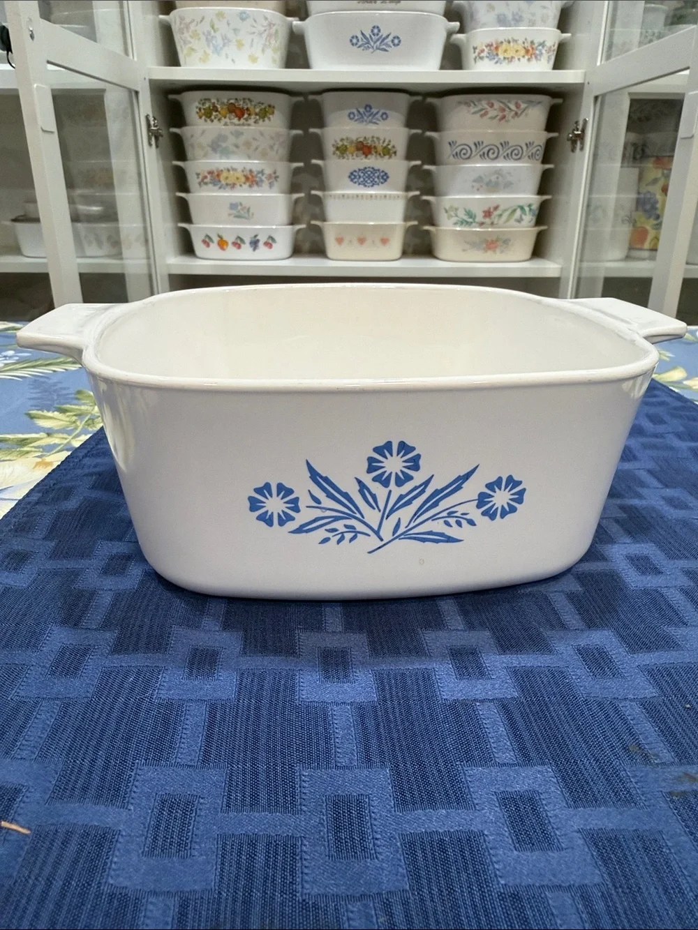 Corningware durable blue